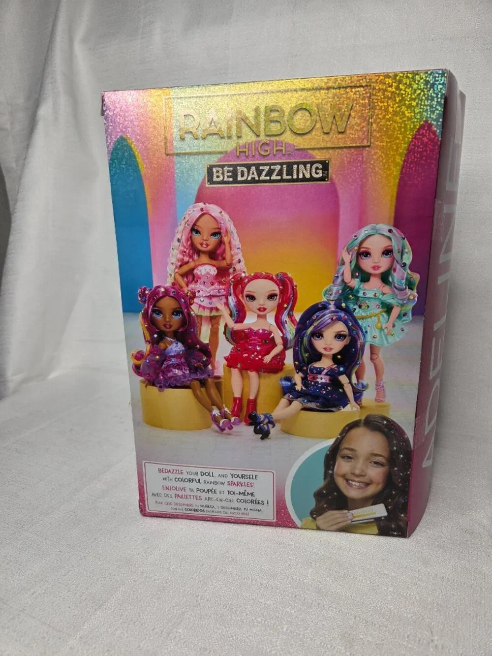 Rainbow High Be Dazzling ADELINE ROSE Fashion Doll with bedazzling tool New